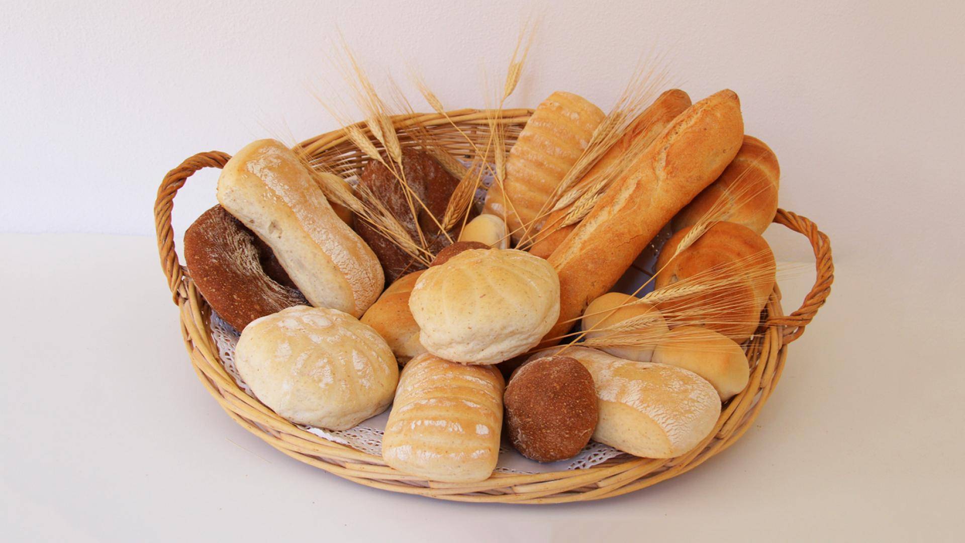 Pane artigianale del panificio in Valtellina